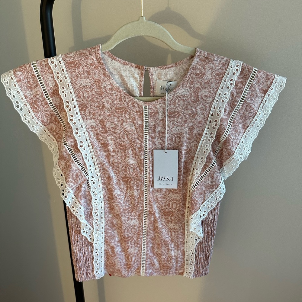 BNWT Misa Los Angeles short-sleeve top